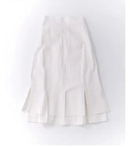 유노이아 layer cotton skirt 화이트 s